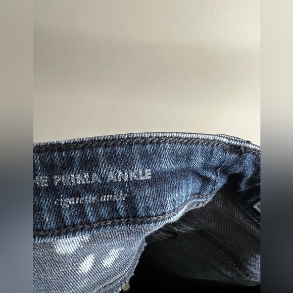 Ag Ed denim Adriano Goldschmeid jeans the cigarette ankle size 27R - Picture 5 of 11